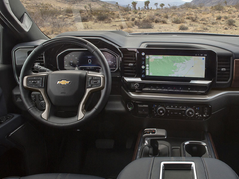 New 2026 Chevrolet Silverado 1500 Pickup Truck Interior Comfort Features and Technology