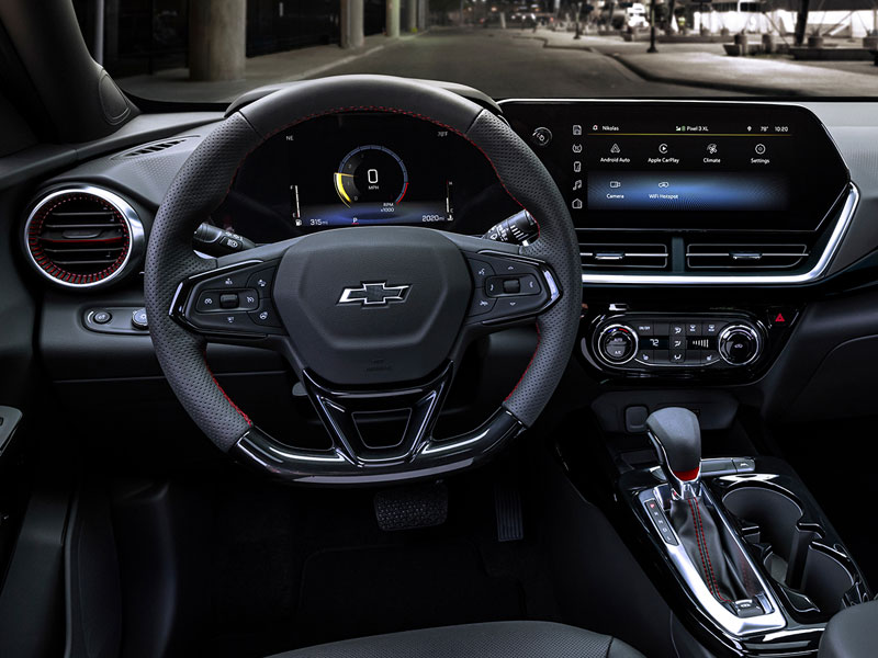 New 2026 Chevrolet Trax Compact SUV Interior Comfort Features and Technology