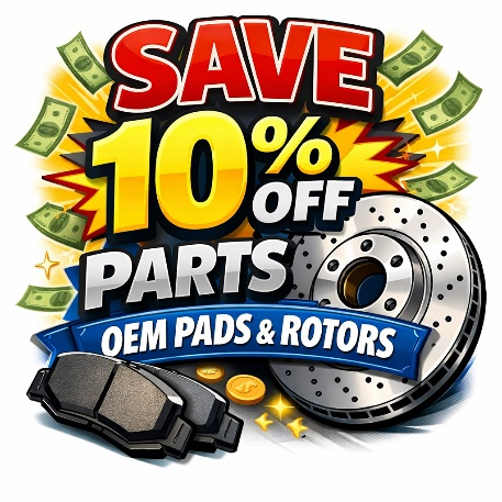Save 10%off parts