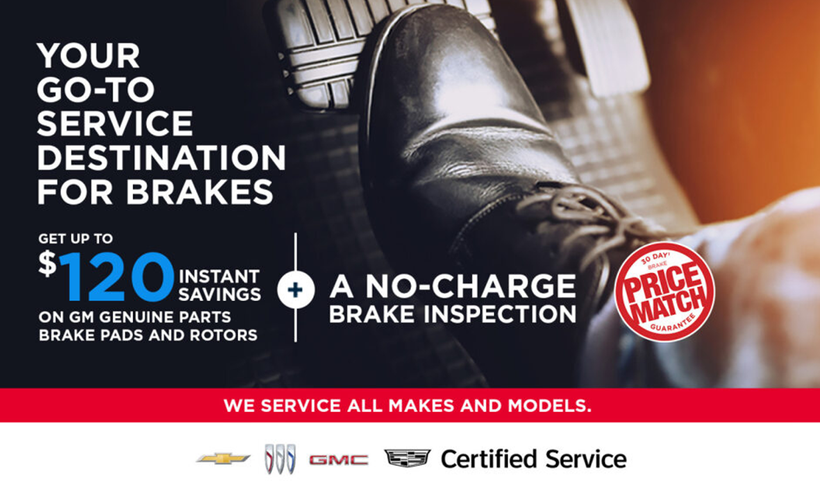 A no Charge Brake inspection